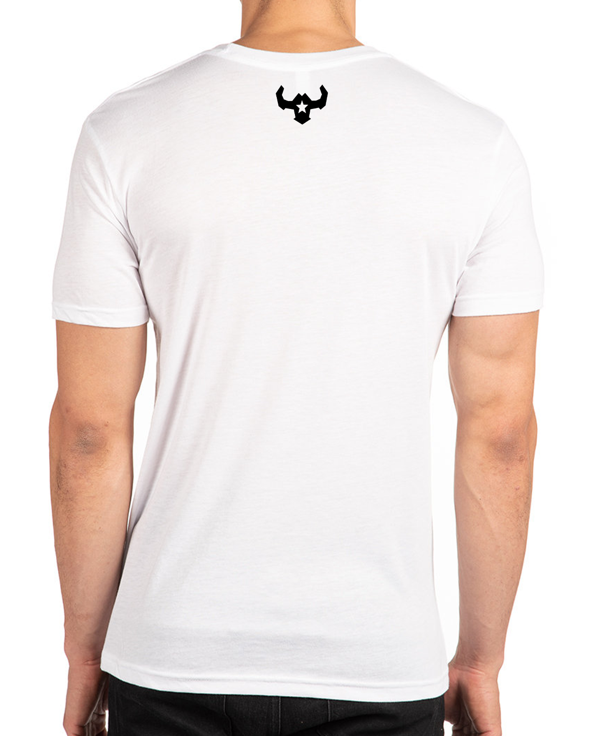 Affordable Custom Apparel American Made Patriotic US Flag & Deer T-Shirt