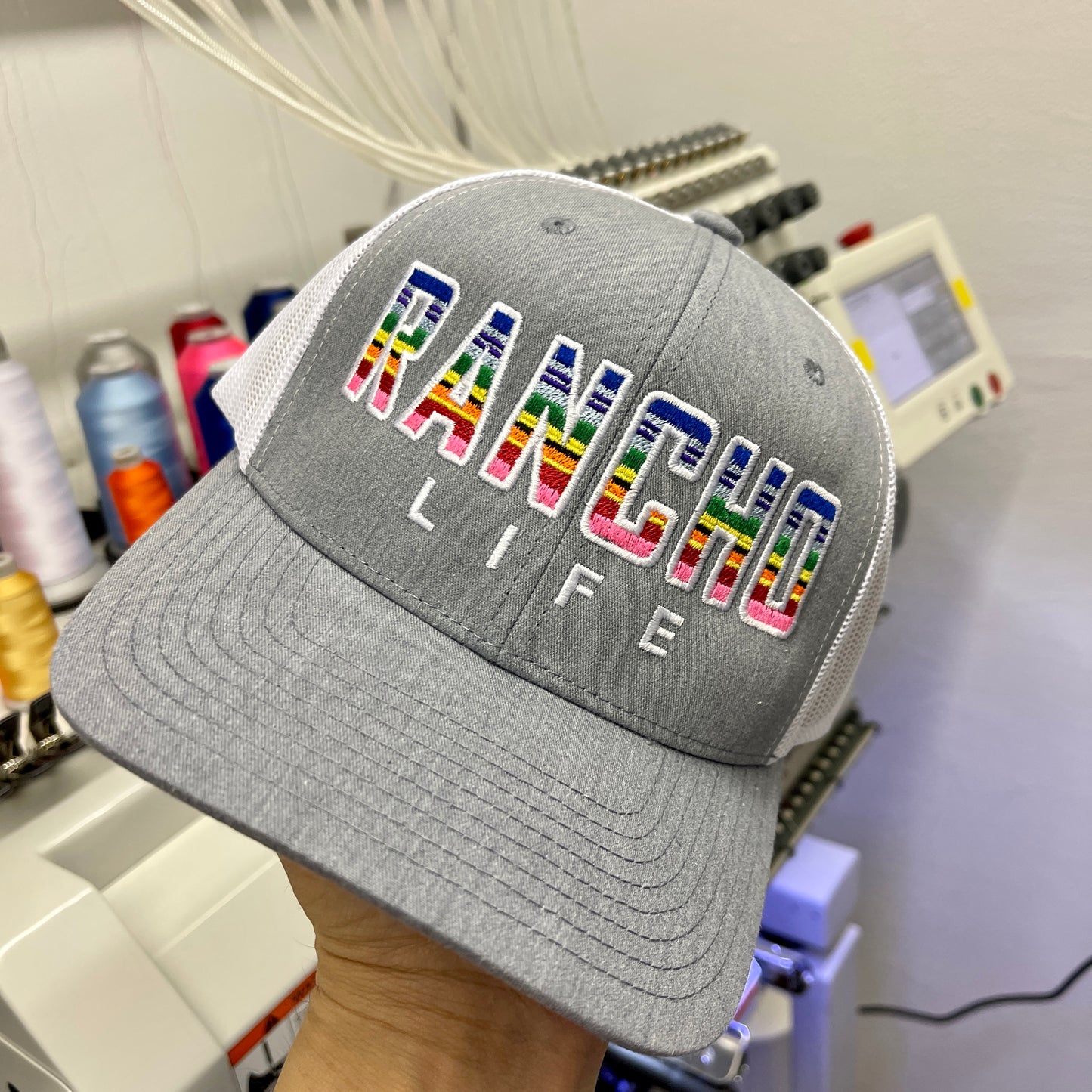 Heather Grey Custom Cheap Custom Heather Grey Richardson 112 Yupoong Affordable Custom Hat SnapBack Trucker Cap