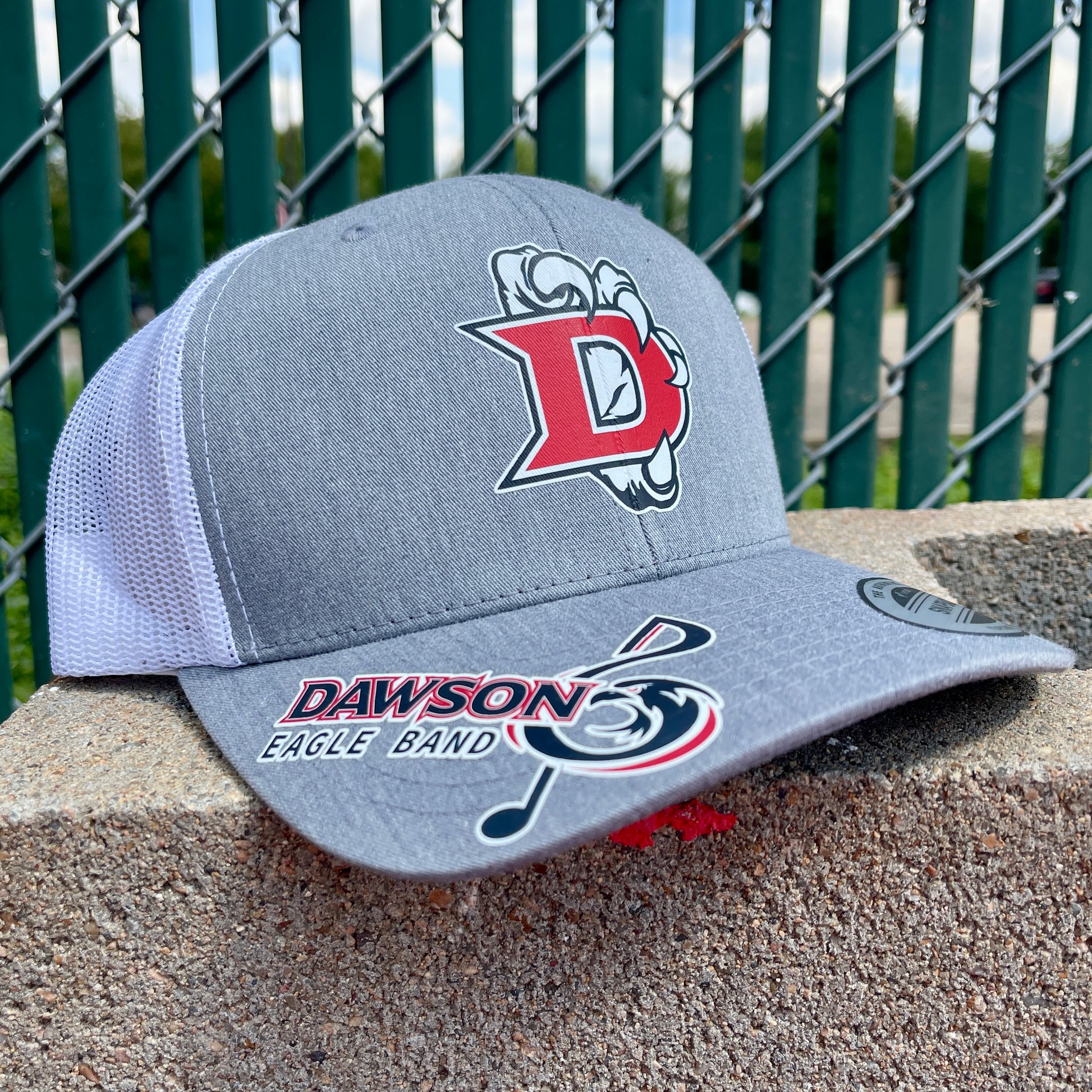 Pearland Glenda Dawson High School Eagles Heather Grey Trucker Hat