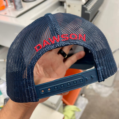 Pearland Glenda Dawson High School Eagle Band Navy Blue Trucker Mesh Hat