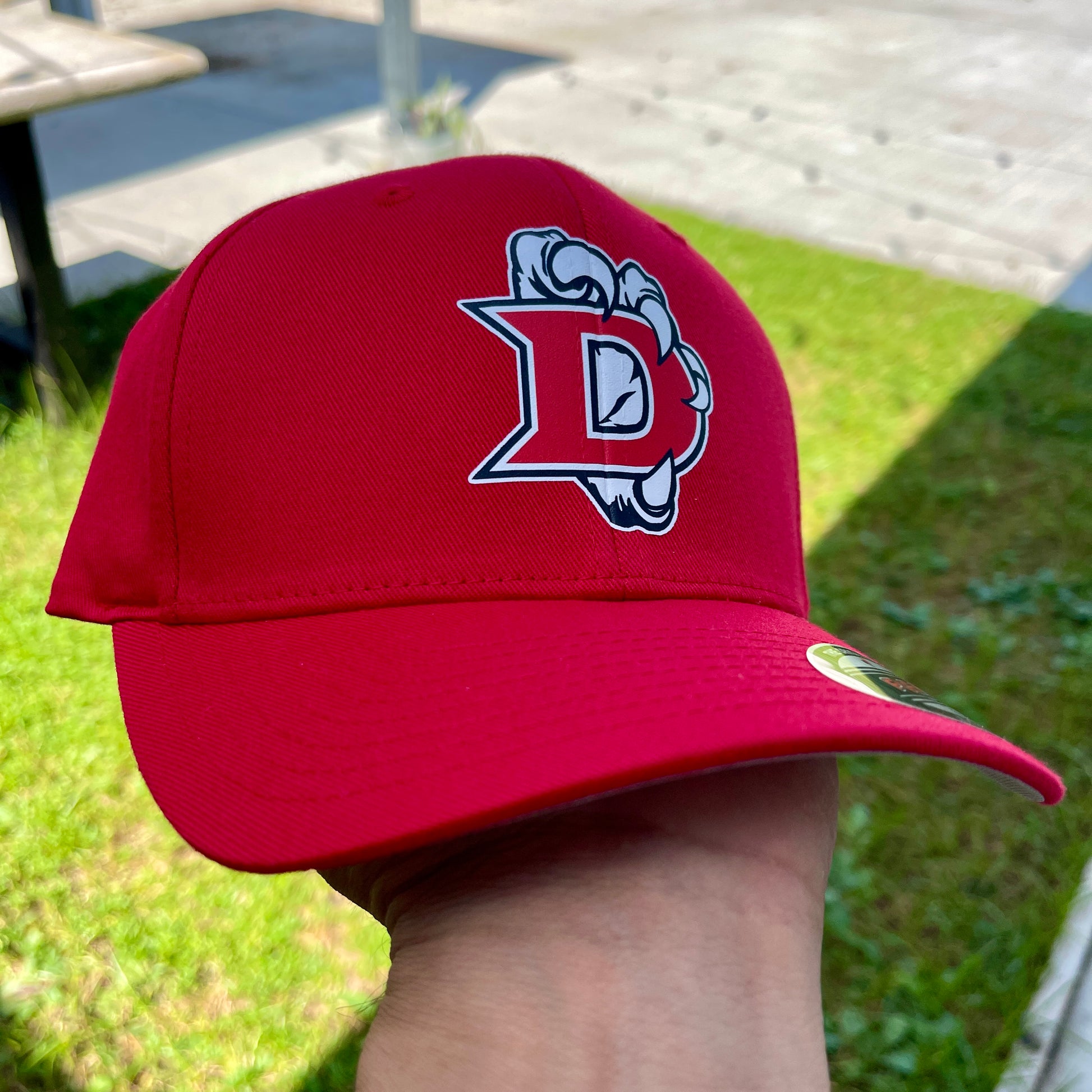 Pearland Glenda Dawson High School Eagles Red Flexfit Hat