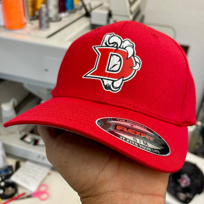 Pearland Glenda Dawson High School Eagles Red Flexfit Hat