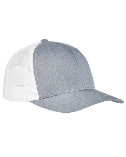 Cheap Affordable Custom Hats Caps Custom Leather and Wood Patches Engraved With Your Logo Hats Black Yupoong 112 Richardson