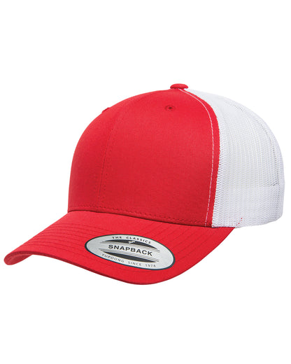 Cheap Affordable Custom Hats Caps Custom Leather and Wood Patches Engraved With Your Logo Hats Black Yupoong Red and White
