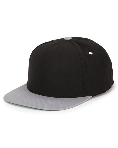 Cheap Affordable Custom Hats Caps Custom Leather and Wood Patches Engraved With Your Logo Hats Black Yupoong Snapback Flexfit